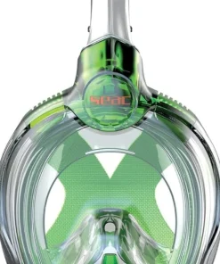 SEAC SUB Masque Facial Snorkeling^Masque facial intégral snorkeling Seac Unica Lime Junior 6+