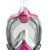 SEAC SUB Masque Facial Libera - Transparent/Rose - Taille S/Médium