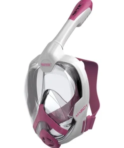 SEAC SUB Masque Facial snorkeling Magica Blanc-Rose Adulte S/M
