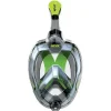 SEAC SUB Masque Facial snorkeling Magica Noir-Vert Adulte L/XL