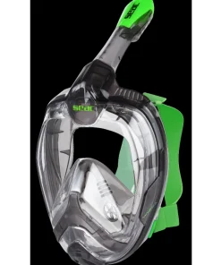 SEAC SUB Masque Facial snorkeling Magica Noir-Vert Adulte L/XL
