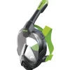 SEAC SUB Masque Facial Snorkeling^Masque Facial snorkeling Libera Noir/Vert - S/M