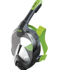 SEAC SUB Masque Facial Snorkeling^Masque Facial snorkeling Libera Noir/Vert - S/M