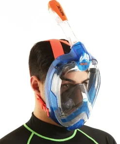 SEAC SUB Masque Facial Snorkeling^Masque Facial snorkeling Magica Bleu/Orange - Taille L/XL
