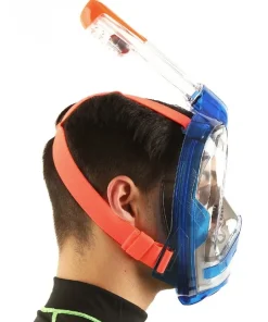 SEAC SUB Masque Facial Snorkeling^Masque Facial snorkeling Magica Bleu/Orange - Taille L/XL