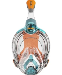 SEAC SUB Masque intégral Libera Junior 6+ Acquamarine/Orange