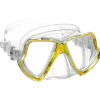 MARES Masque De Natation Adulte^Masque Wahoo Transparent/Jaune