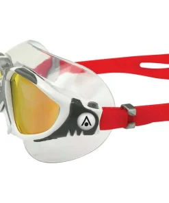 AQUA SPHERE Masque natation Aquasphere Vista - Effet Miroir Rouge Titane
