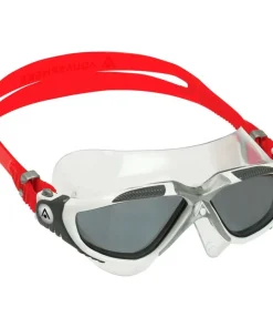 AQUA SPHERE Masque natation Aquasphere Vista - Fumée / Rouge