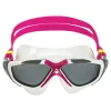 AQUA SPHERE Masque natation Aquasphere Vista -  Fumée / Framboise