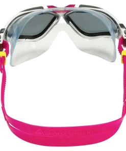 AQUA SPHERE Masque natation Aquasphere Vista -  Fumée / Framboise