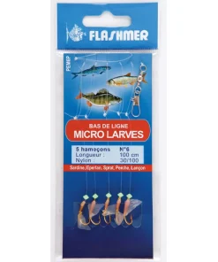 FLASHMER Leurres|Tous Les Produits^Micro Larves 5 Hameçons