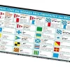 TOPOMARINE Carte Marine^Mini code régate adhésif
