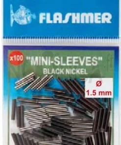 FLASHMER Accessoires|Montage Silure^Mini-Sleeves Bronzées 1,2 mm x 10
