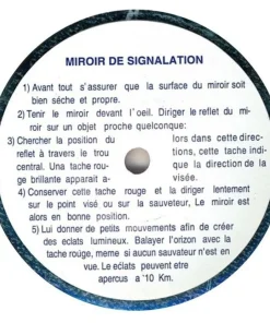 CAPE HORN Miroir de signalisation