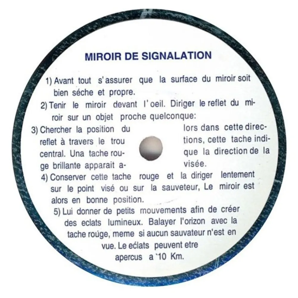 CAPE HORN Miroir de signalisation