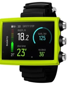SUUNTO Ordinateur D'Apnée|Gestion D'Air^Montre Ordinateur de Plongée Eon Core Lime