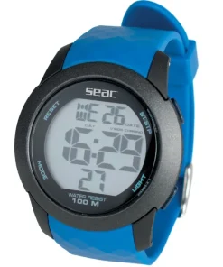 SEAC SUB Ordinateur Montre D'Apnée^Montre étanche Chrono Bleu