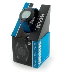 SEAC SUB Ordinateur Montre D'Apnée^Montre étanche Chrono Bleu