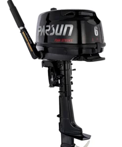 PARSUN Moteur Bateau Arbre Long^Moteur thermique ABML 6 CV monocycle