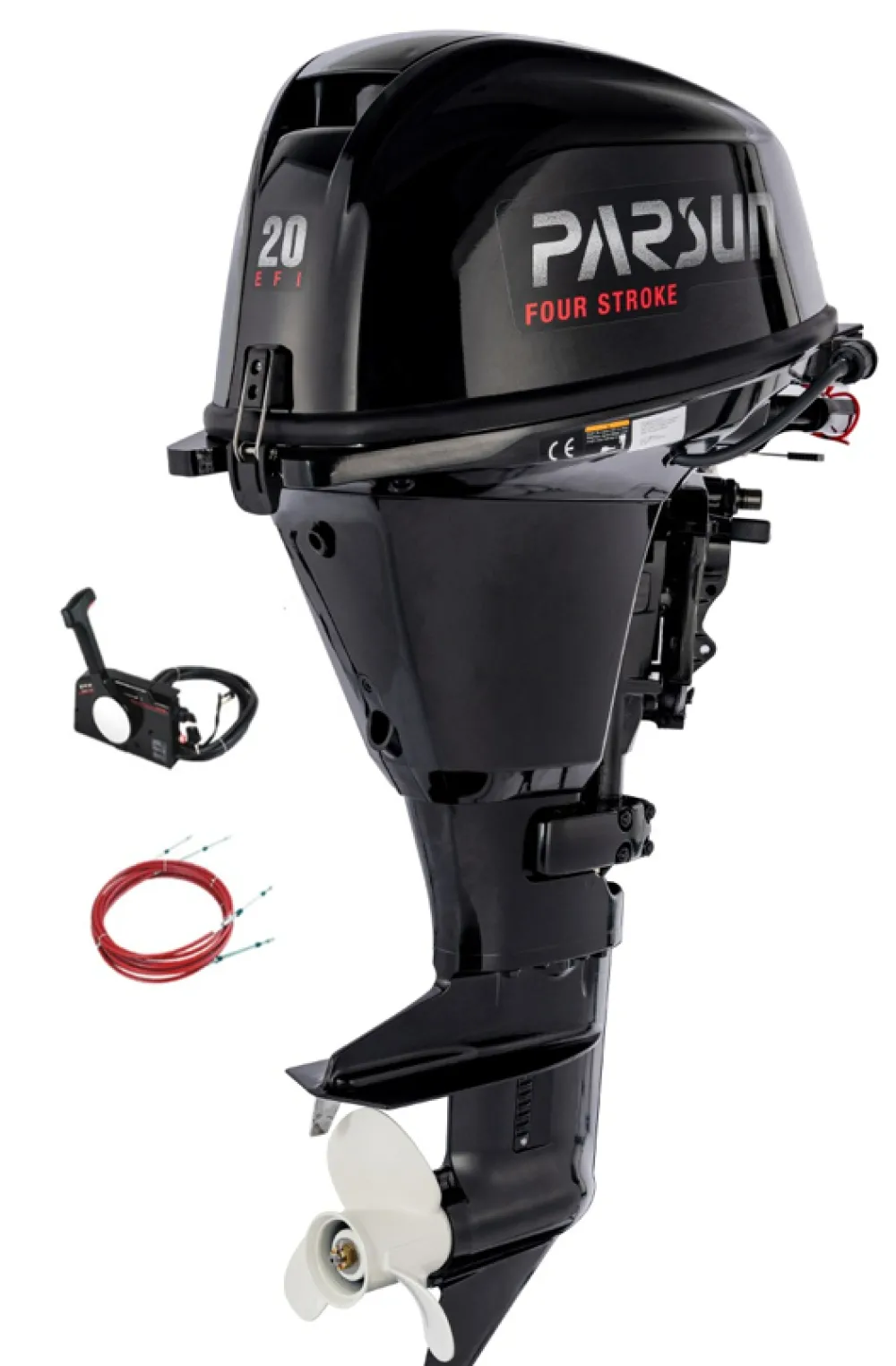 PARSUN Moteur Bateau Arbre Long^Moteur thermique AFWML 20 CV