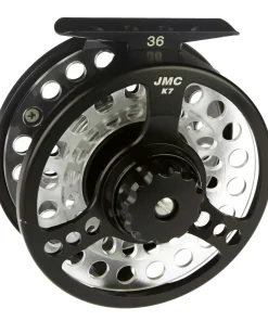 JMC & MOUCHES DE CHARETTE Moulinet Mouche JMC K7 - 69 + 2 Bobines + Sacoche