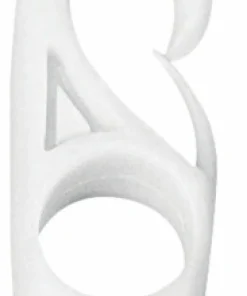 NUOVA RADE Mousqueton polyamide blanc 68 mm
