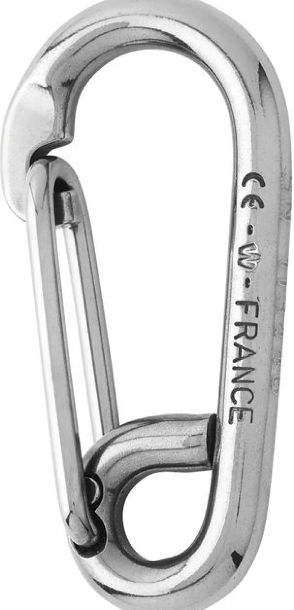 WICHARD Mousqueton pompier symétrique avec oeil inox