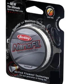 BERKLEY Tresse Pêche|Nylons & Tresses Carpe^Nanofil Clear Mist 125 m