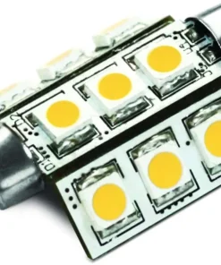 DIXPLAY Ampoule Et Navette^Navette 9LED 2W - Blanc chaud 210°