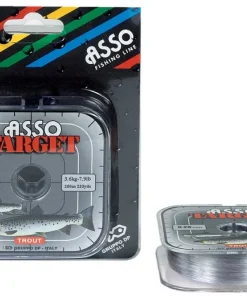 ASSO Fils De Pêche Truite^Nylon Target Truite 200 m