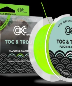 C&C FISHING Fils De Pêche Truite^Nylon Toc Trout Fluo