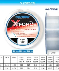 FLASHMER Nylons / Tresses|Nylons / Tresses^Nylon X Force 1000 m