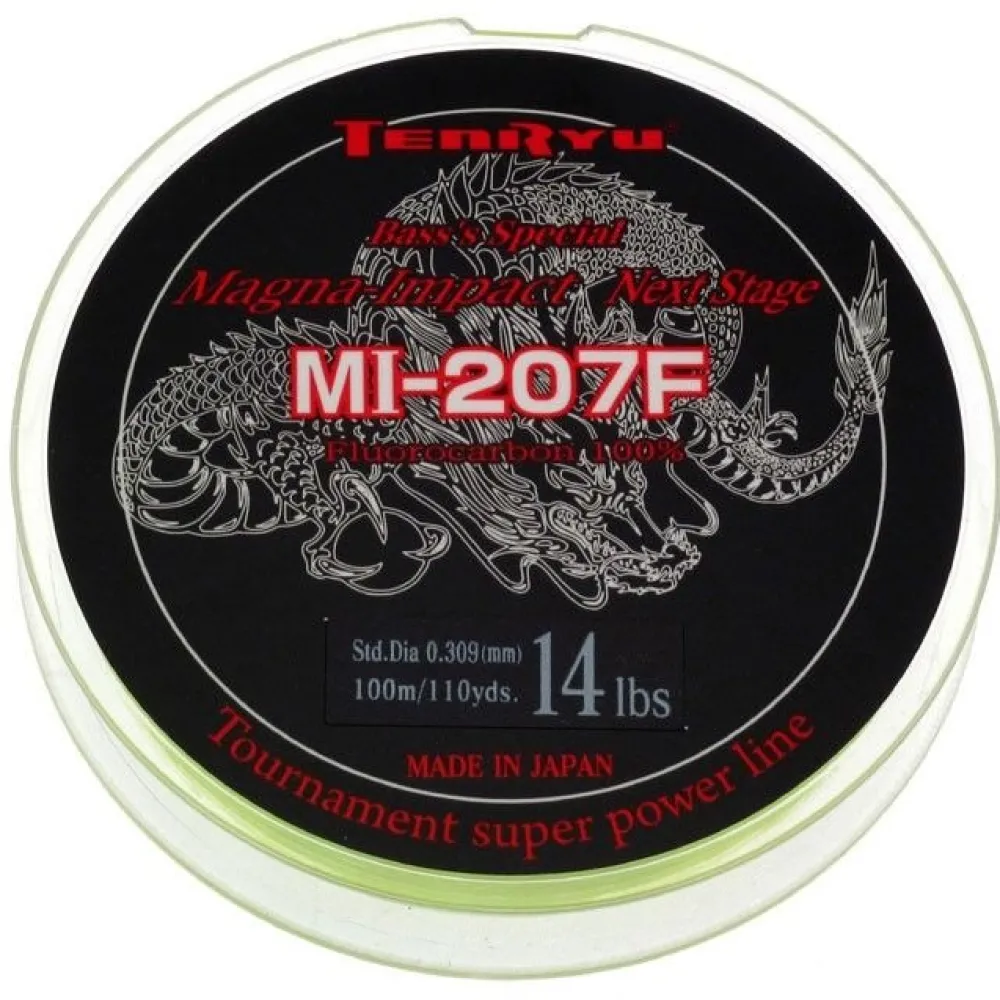 TENRYU Fils De Pêche|Fils De Pêche Truite^Nylon fluorocarbon Mi 207 F