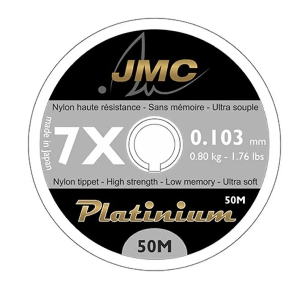 JMC & MOUCHES DE CHARETTE Nylon Jmc Platinium 50m