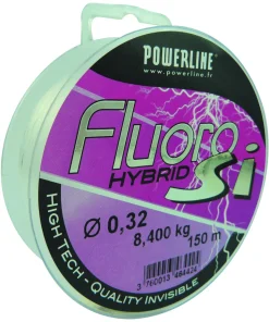 POWERLINE Nylon Fluoro SI Hybrid 1000 m New génération
