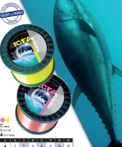 POWERLINE Nylon IGFA Jaune 1000 m