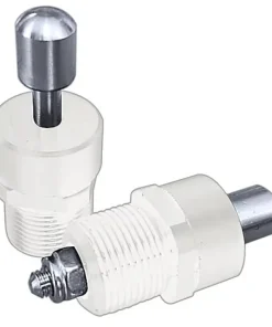 EPSEALON Accessoires Pour Ligature^Obus vissés avec insert Delrin Blanc