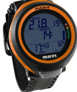 MARES Ordinateur de Plongée Puck 4 Orange