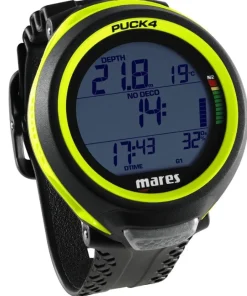 MARES Gestion D'Air^Ordinateur de Plongée Puck 4 Jaune