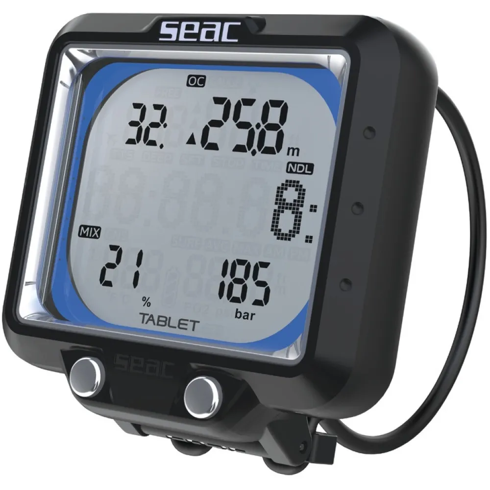 SEAC SUB Gestion D'Air^Ordinateur de plongée Seac-sub Tablet bleu