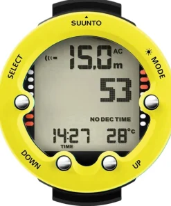 SUUNTO Ordinateur D'Apnée|Gestion D'Air^Ordinateur de Plongée Zoop Novo Lemon Yellow