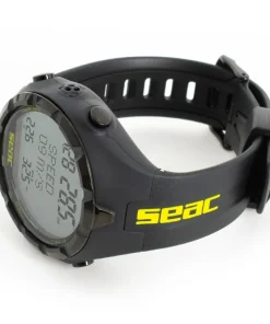 SEAC SUB Ordinateur D'Apnée|Ordinateur Montre D'Apnée^Ordinateur Apnea HR - Noir/Jaune