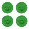 SURF UNITED Anneau D-Ring^Pack 4 anneaux inox D-Ring avec patch Vert