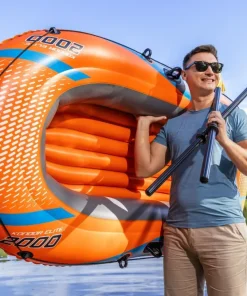 BESTWAY Pack bateau gonflable Kondor Elite 2000