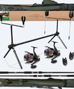 LINEAEFFE Pack Pêche à la Carpe Full Carpfishing Combo 2