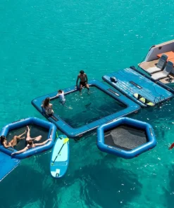 JOBE Pack Piscine flottante Infinity island avec gonfleur