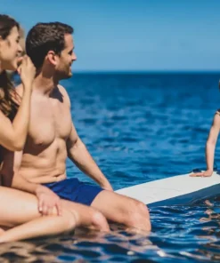JOBE Pack Piscine flottante Infinity island avec gonfleur