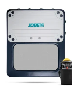 JOBE Plateforme Flottante Gonflable^Pack plateforme gonflable bateau piscine Infinity island small avec gonfleur