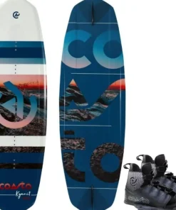 COASTO Planche Wakeboard^Pack Wakeboard Kyanit 140 + Chausses